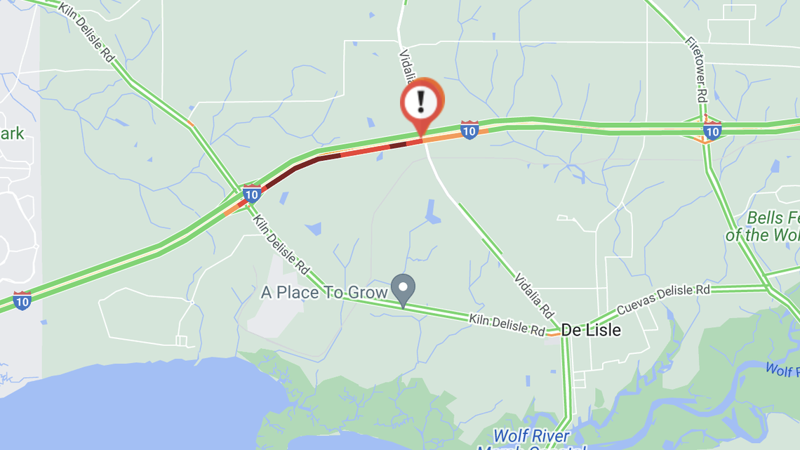 I-10 potholes lead to backups and shaken MS Coast drivers. ‘The road just disappeared’