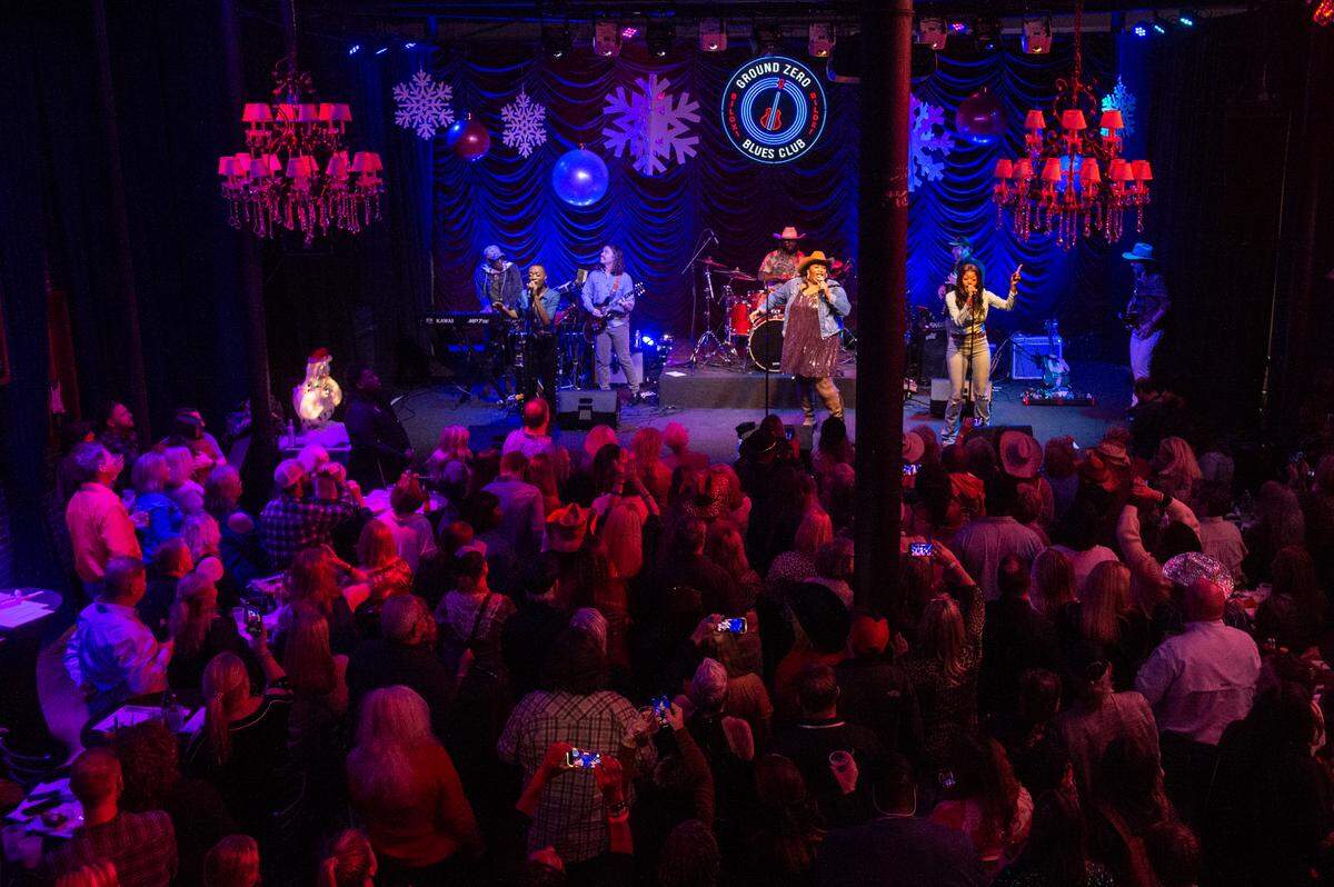 Chapel Hart performs before a hometown crowd at Ground Zero Blues Club in Biloxi on Wednesday, Nov. 30, 2022.