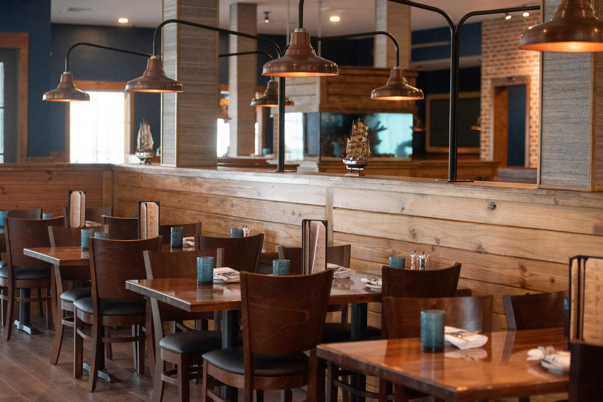 The dining room at Catch 110, the latest restaurant from Coast Restaurant Group, in Biloxi on Tuesday, Nov. 12, 2024.