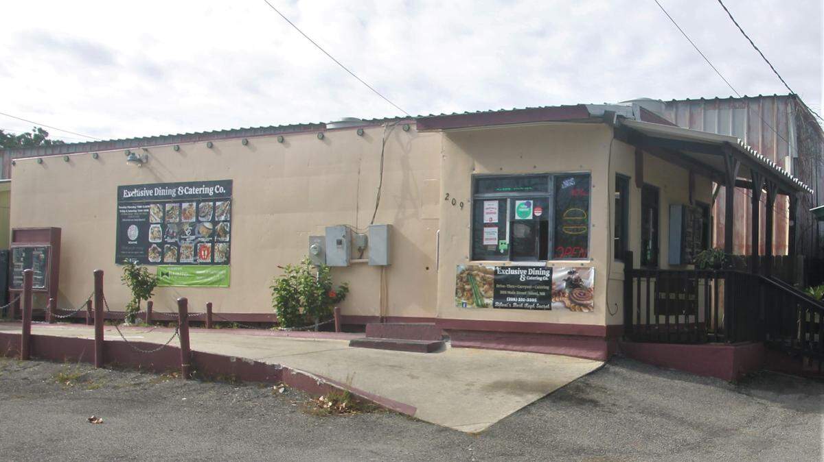 This is Exclusive Dining & Catering Co. in Biloxi.