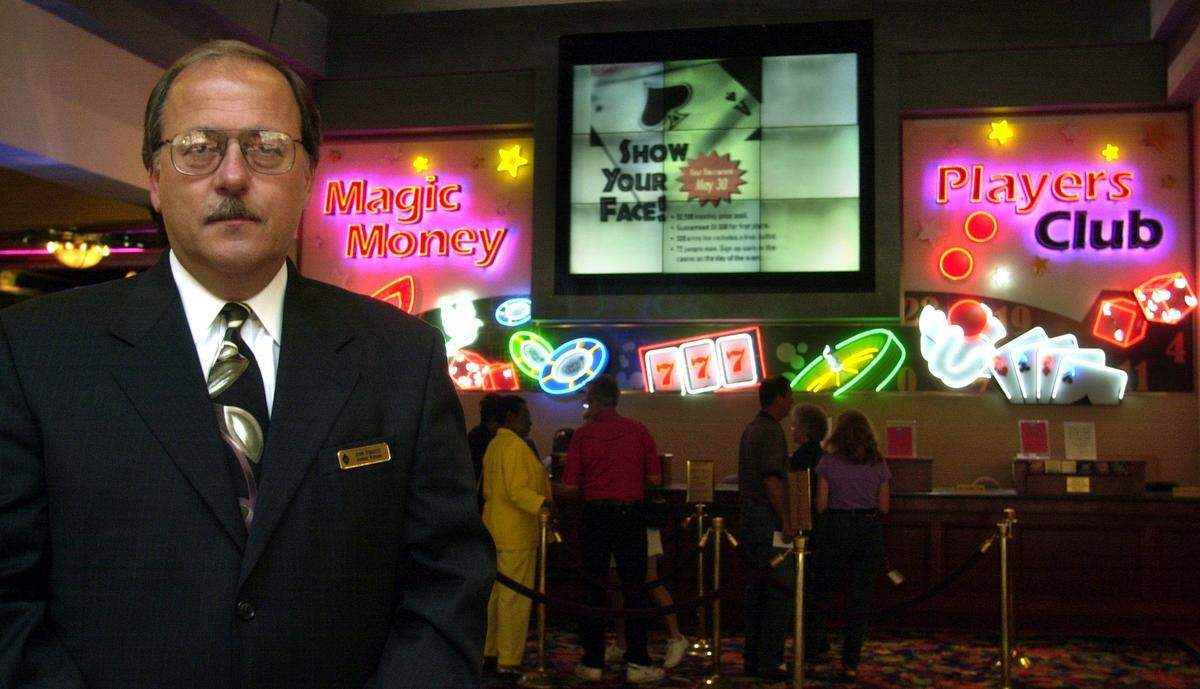 John Ferrucci, general manager of Casino Magic Biloxi is pictured in this file photo.