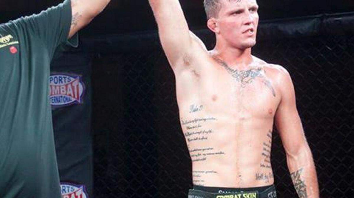 ATLAS FIGHTS 
 Lucedale's Jason Knight made his UFC debut on Friday night.