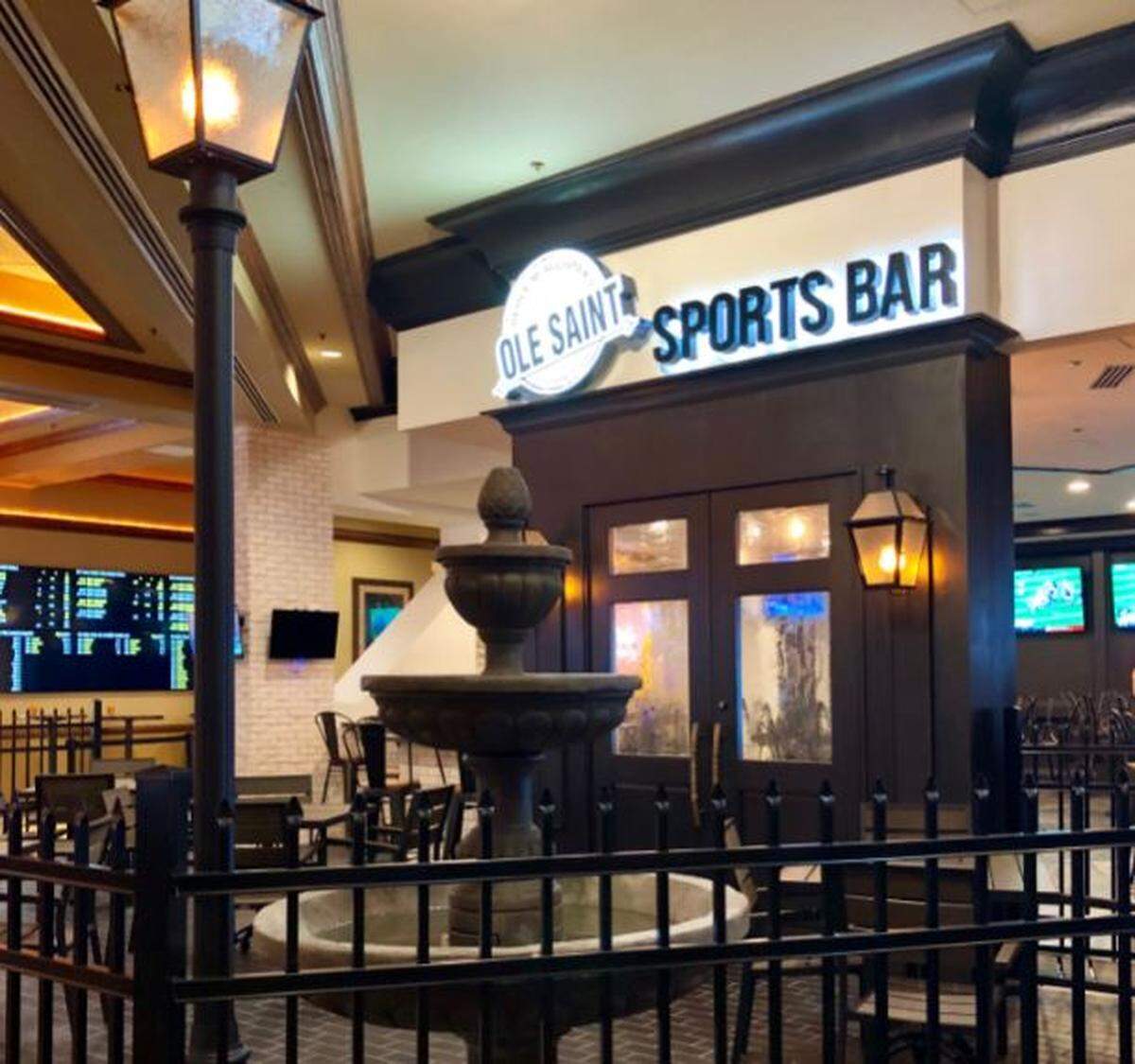 The Ole Saint restaurant is open at Boomtown Casino Biloxi, featuring the spirit and memorabilia of former Saints running back Deuce McCallister. Customers can eat, drink and wager at the new restaurant.