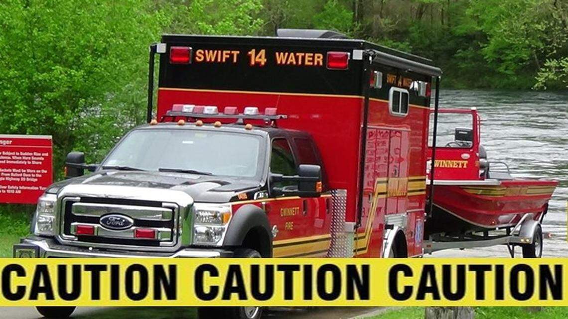 A mother was swept away while firefighters attempted to rescue her and her daughter from the Chattahoochee River in Gwinnett County, Georgia, on Sunday, May 22.