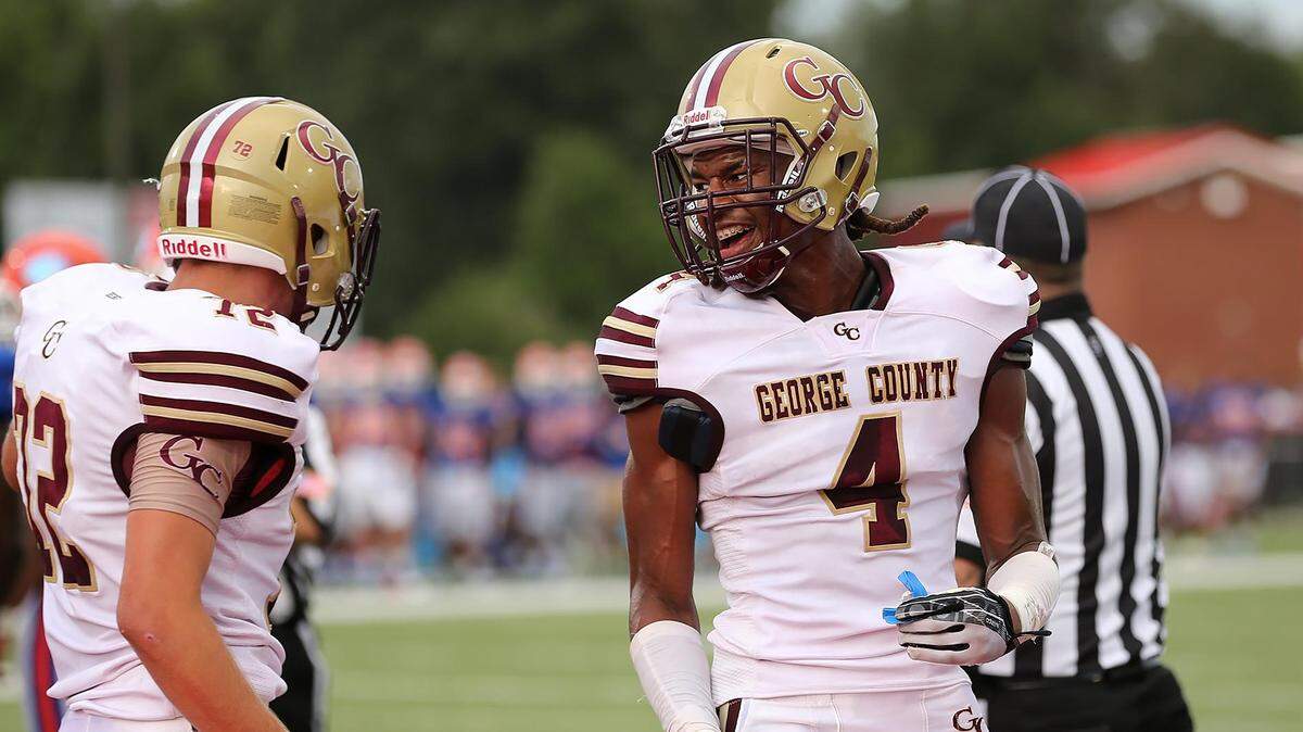 George County defensive back Dylan Lawrence (4) signed with Mississippi State on Feb. 6 after receiving a late offer from the Bulldogs.