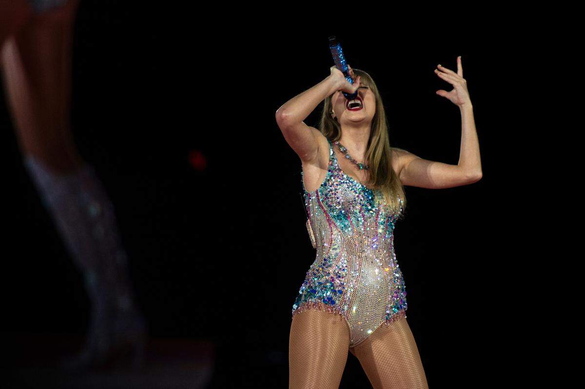 Taylor Swift preforms “Miss Americana & The Heartbreak Prince” and “Cruel Summer” during a stop on The Eras Tour at the Cesars Superdome in New Orleans on Friday, Oct. 25, 2024.