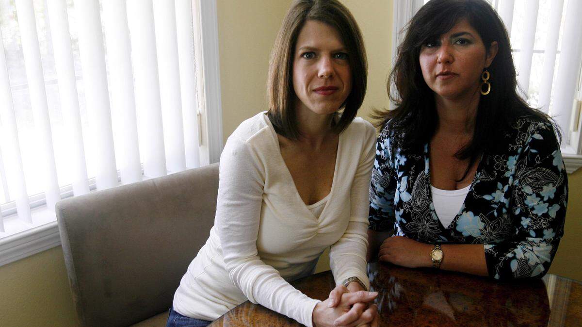 Former insurance adjusters Kerri Rigsby, left, and her sister Cori Rigsby became whistleblowers on the State Farm Insurance company following the aftermath of Hurricane Katrina for what they believed were underhanded tactics by the company.