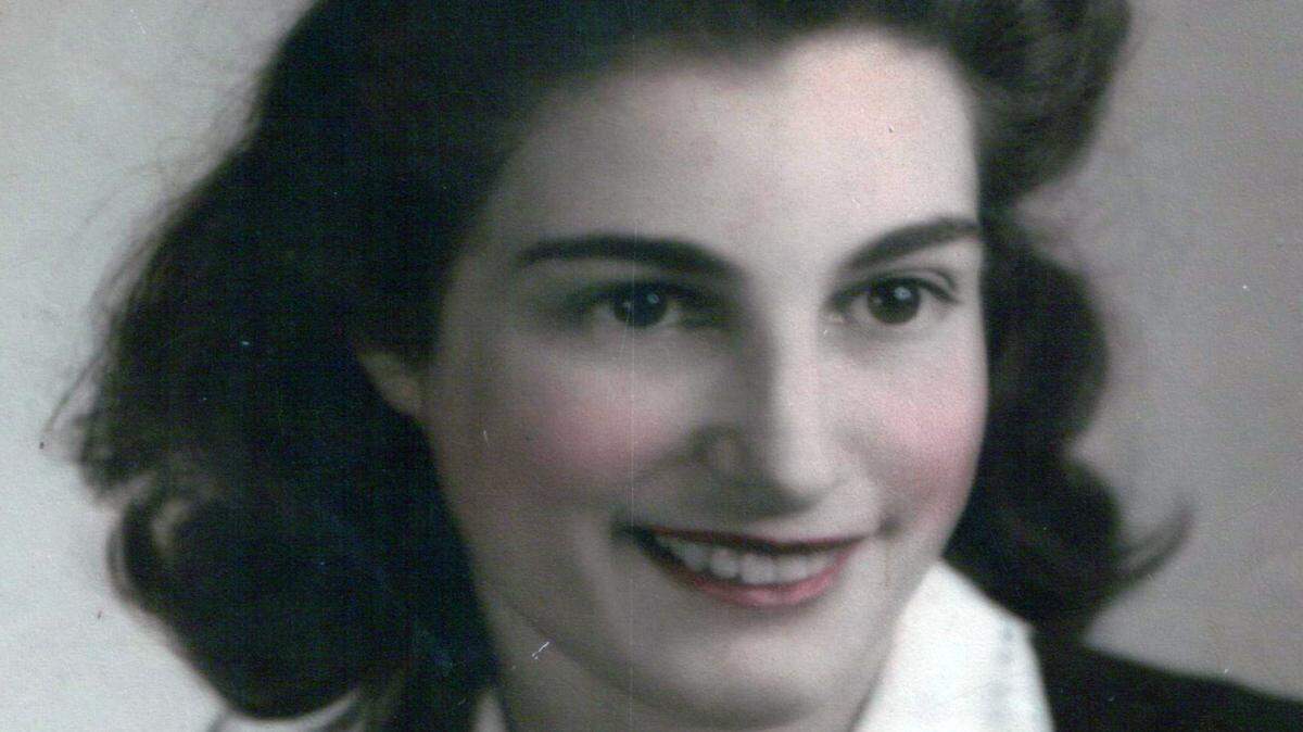 Margaret 'Margi' Rosetti in a photo from about 1940.