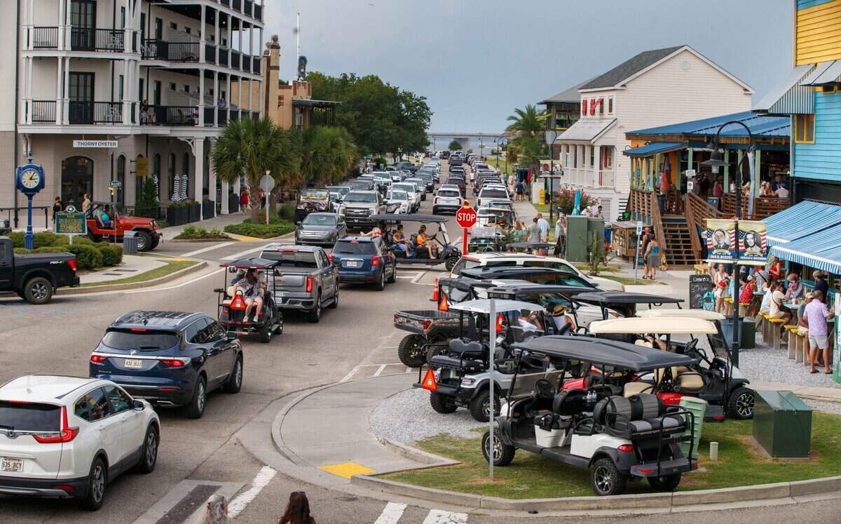 The Gulf Coast in Mississippi and in Alabama has seen growth in the tourism arena since the end of the pandemic.
