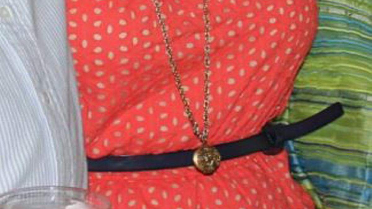 COURTESY CATE FRAISERCate Fraiser of Ocean Springs fears she accidentally gave away a treasured locket given to her by her mother on Friday at the night parade in Ocean Springs.