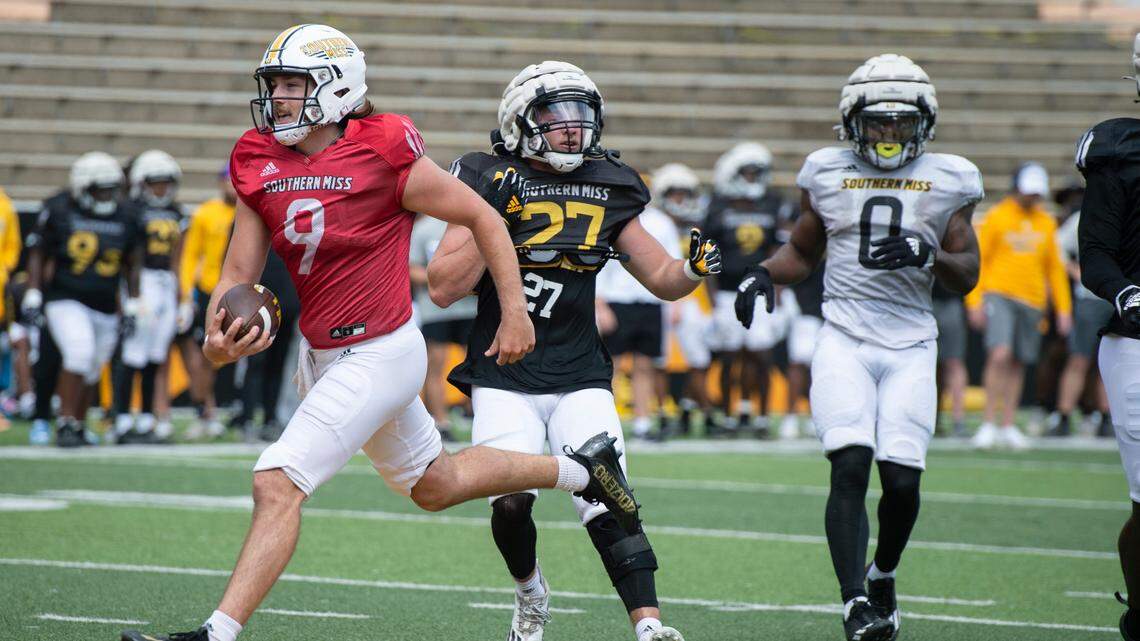 Southern Miss offense shines during first scrimmage of spring practice
