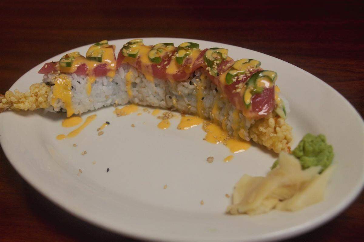 The Flying Dagger roll at Hatsukoi in Ocean Springs.