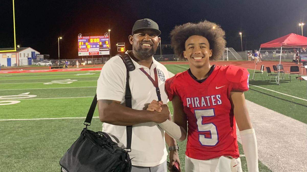 Pass Christian’s Lathan Lewis intercepted his first two career passes in Friday’s win over St. Stanislaus. His father, Rickey Lewis, announced the plays from the PA booth.