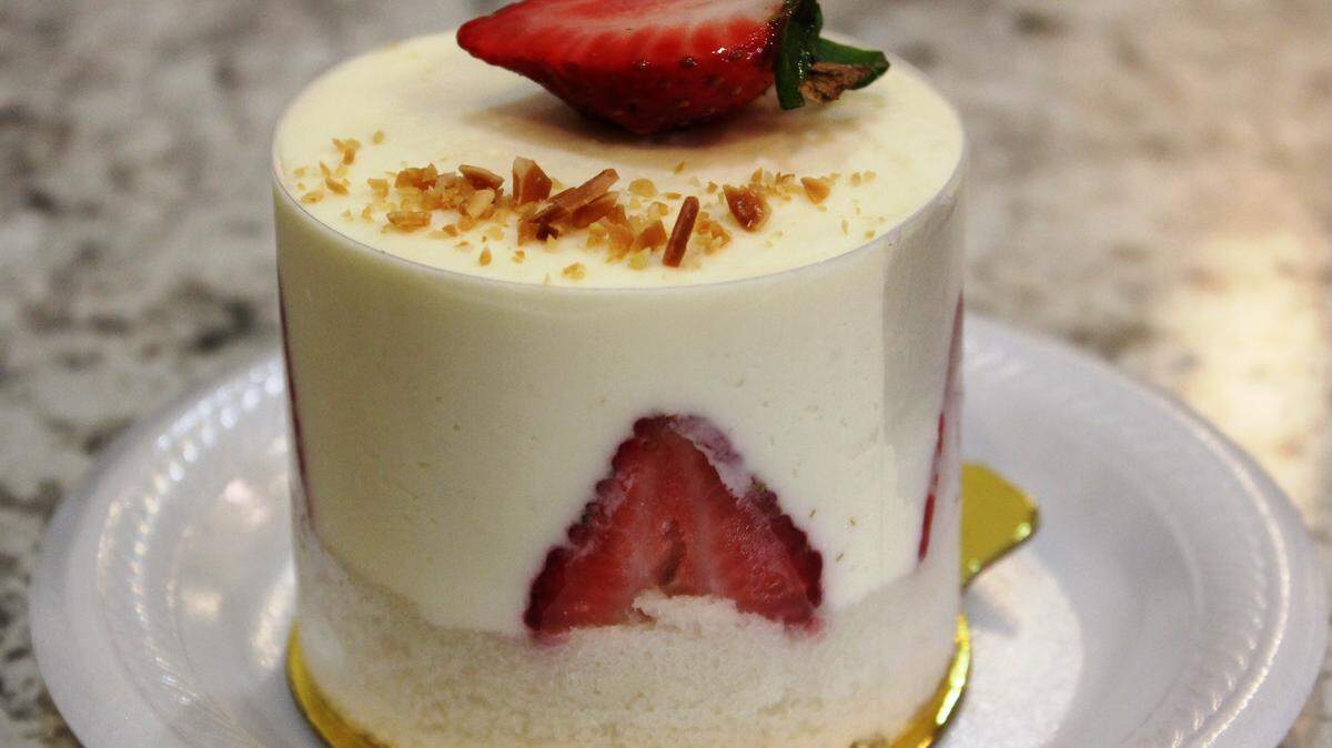 JULIAN BRUNT/SPECIAL TO THE SUN HERALDThe Strawberry Bavarian is the best seller.