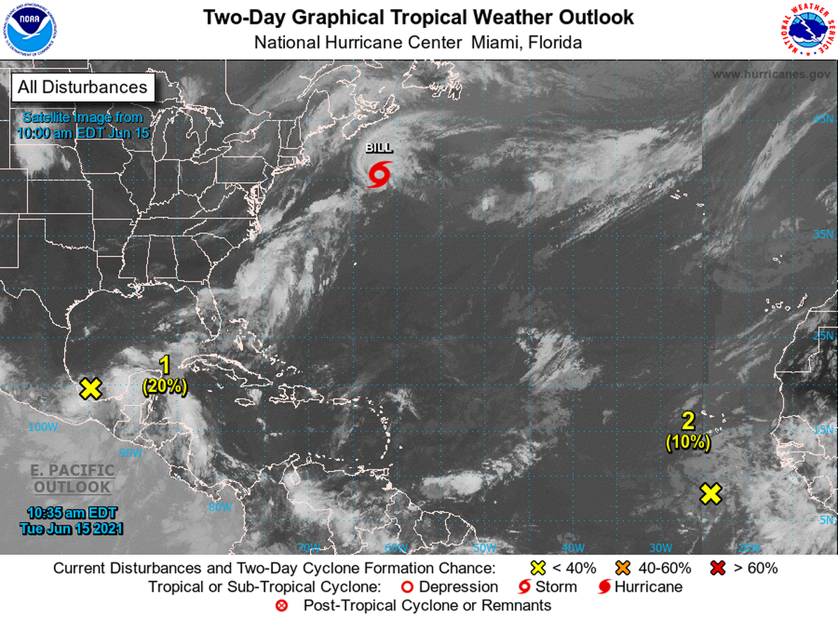 Tropical weather outlook