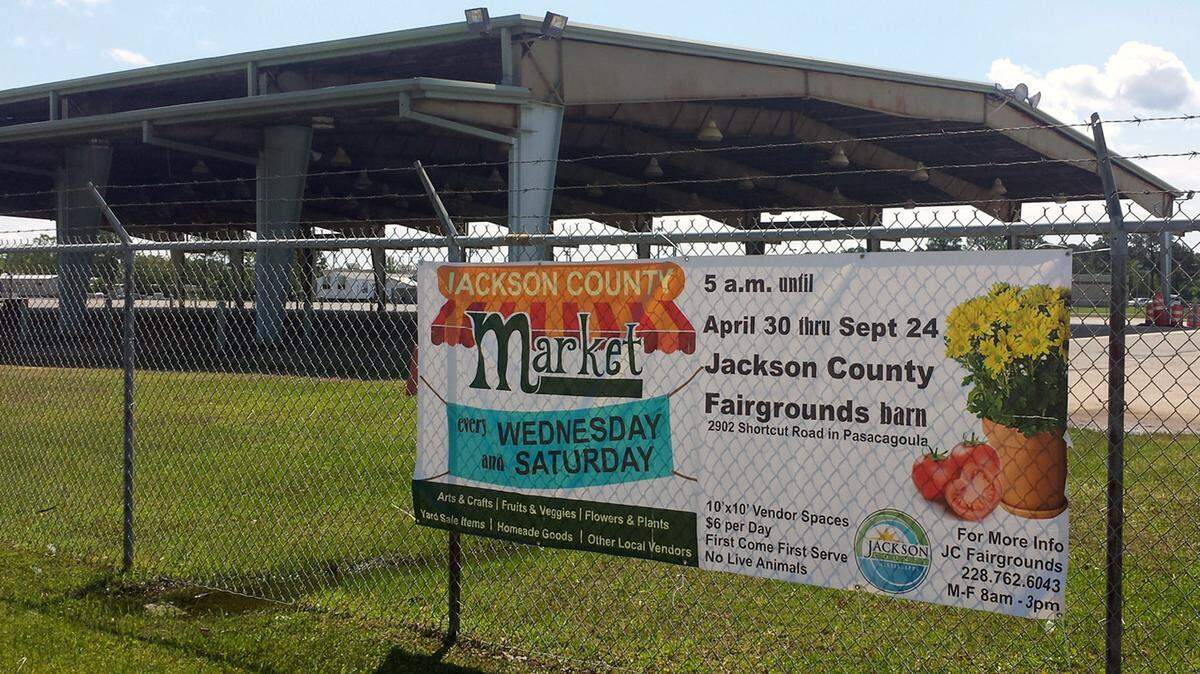 KAREN NELSON/SUN HERALD 
 
 The Jackson County Farmers Market is going to open with a new theme, different and better on April 30 at the Jackson County Fairgrounds in Pascagoula.