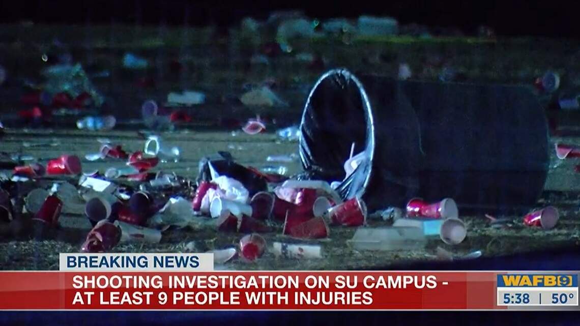 9 shot at off-campus frat house near Southern University, Louisiana police say