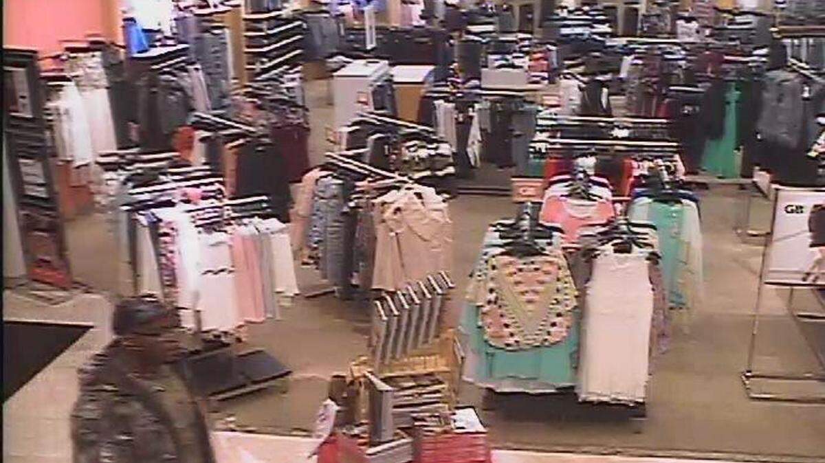 COURTESY OCEAN SPRINGS POLICE DEPARTMENTSurveillance cameras capture footage of a man suspected of taking credit cards out of three vehicles in Ocean Springs and using them at area retailers.