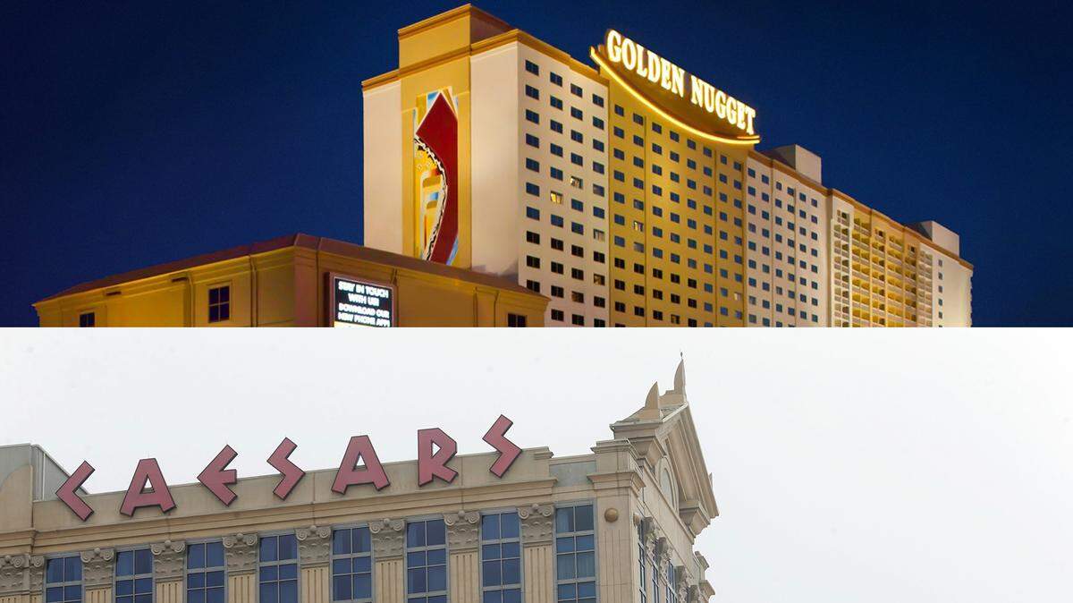 Golden Nugget Casino Biloxi and Caesar’s Atlantic City