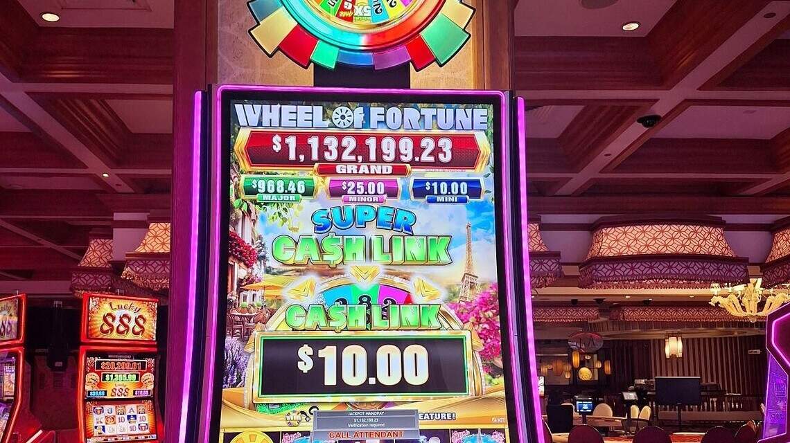 Penny slot machine delivers $1 million-plus win at Biloxi casino to kick off 2026