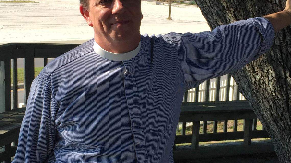 Patrick Sanders is the new rector at St. Peter's By The Sea Episcopal Church 