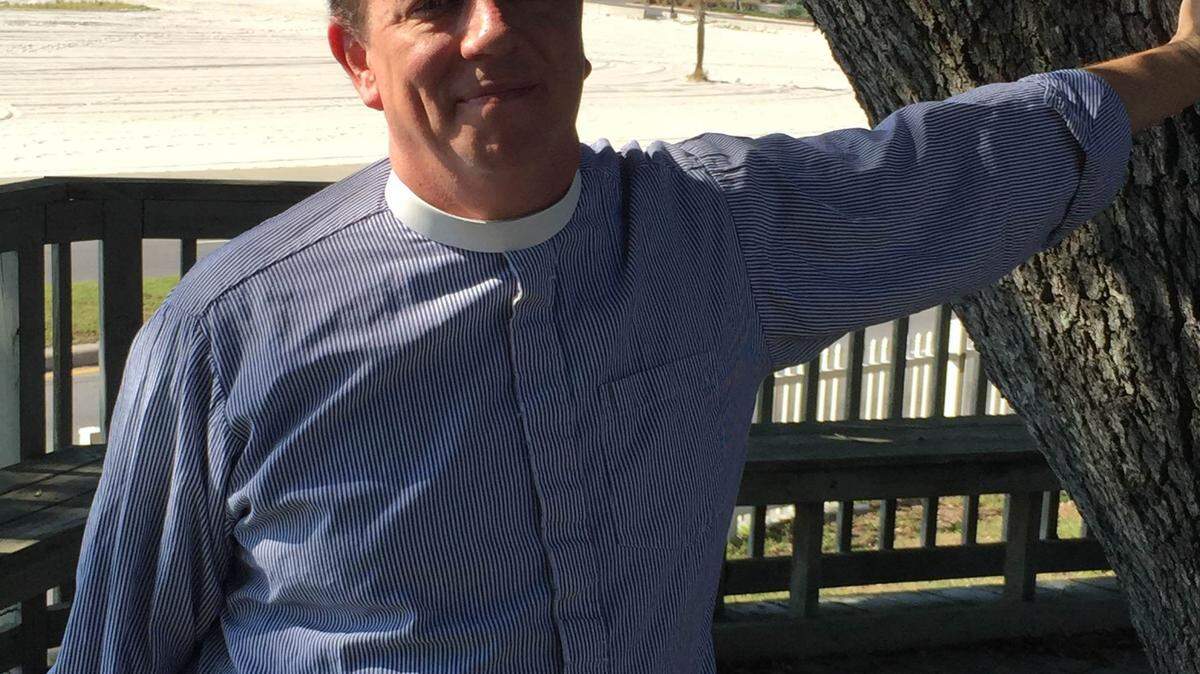 JEFF CLARK/SPECIAL TO THE SUN HERALDPatrick Sanders has been the new rector at St. Peter's By The Sea Episcopal Church since September.
