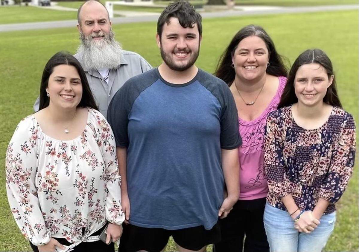 Robert D. Smith is pictured with his family: Randi D. Smith, Robert D. “Trey” Smith, Sherri Smith and Reagan D. Smith.