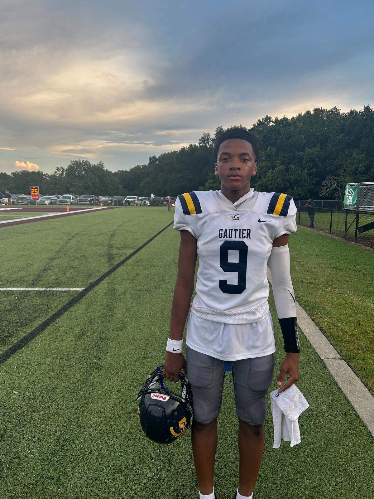 Freshman Keon McNeil is taking over as Gautier’s new starting quarterback.