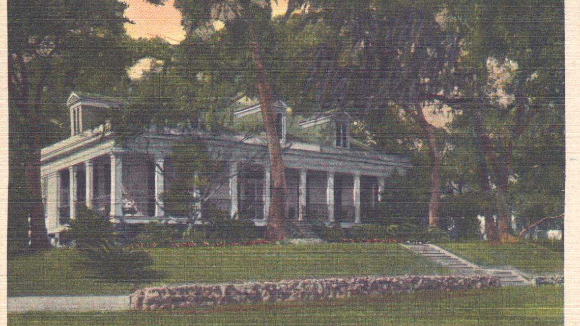 Did an infamous New Orleans pirate live in this haunted mansion on the Mississippi Coast?