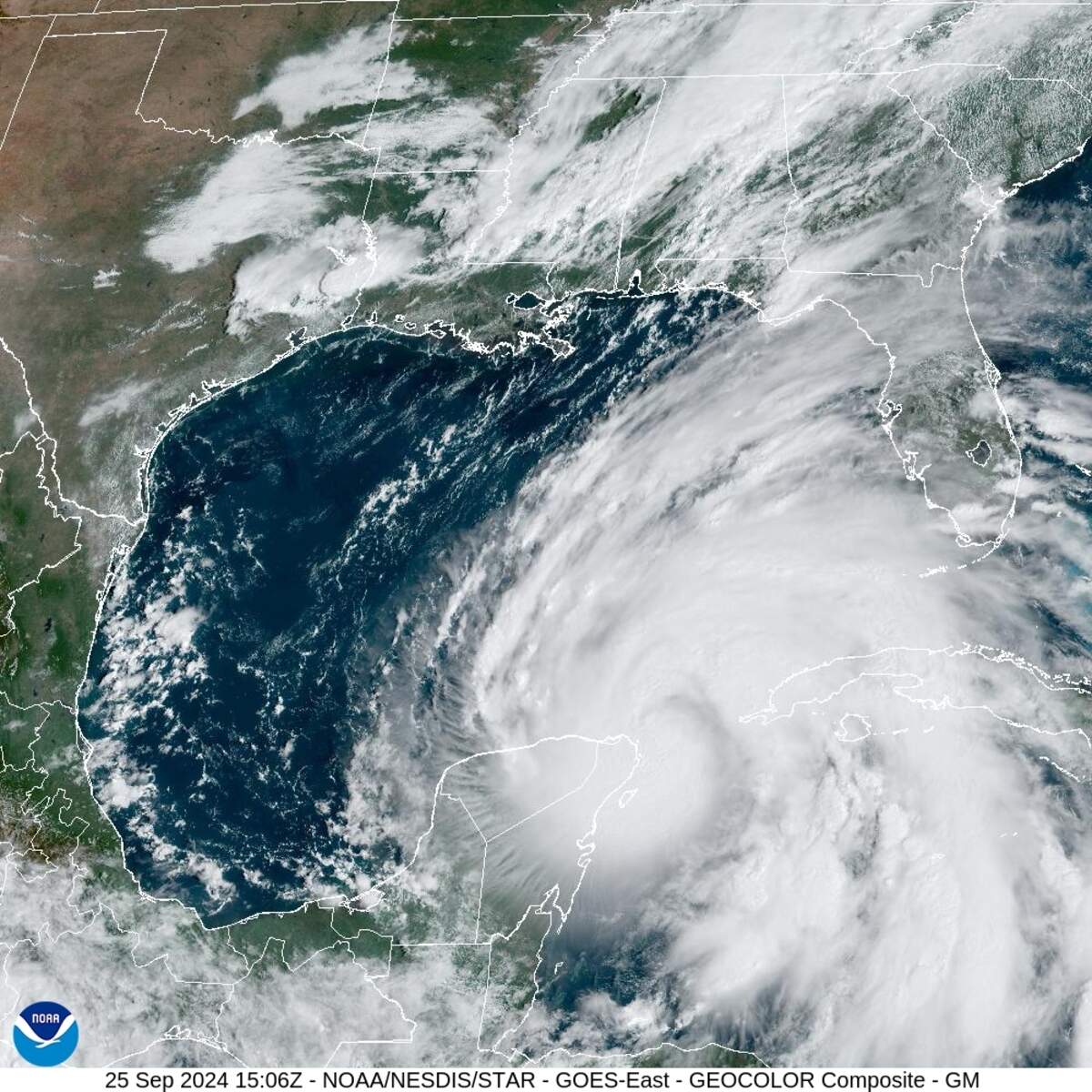 Hurricane Helene will strike Florida this week as a wide-reaching storm expected to impact almost all of the state and inundate the southeast U.S. with winds and heavy rain after landfall.