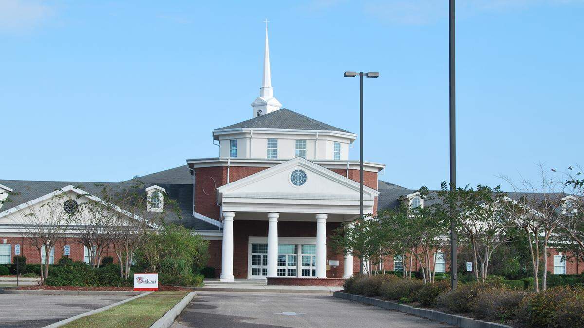 NANCY BAKER FAUL/SPECIAL TO THE SUN HERALDFirst Baptist Church Biloxi is on Popp's Ferry Road.