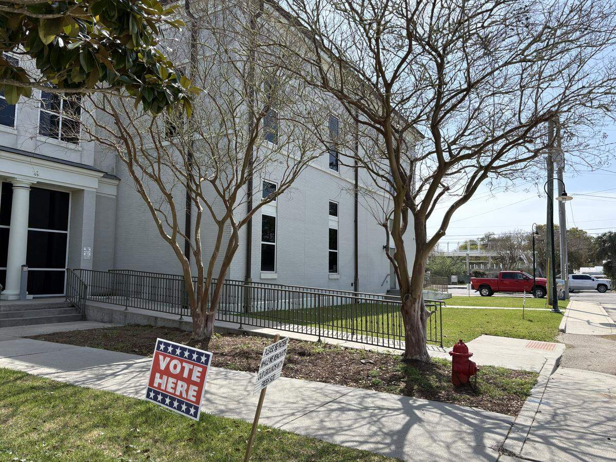 Vote totals were small Tuesday for the primaries being held at the Hancock County Courthouse in Bay St. Louis.