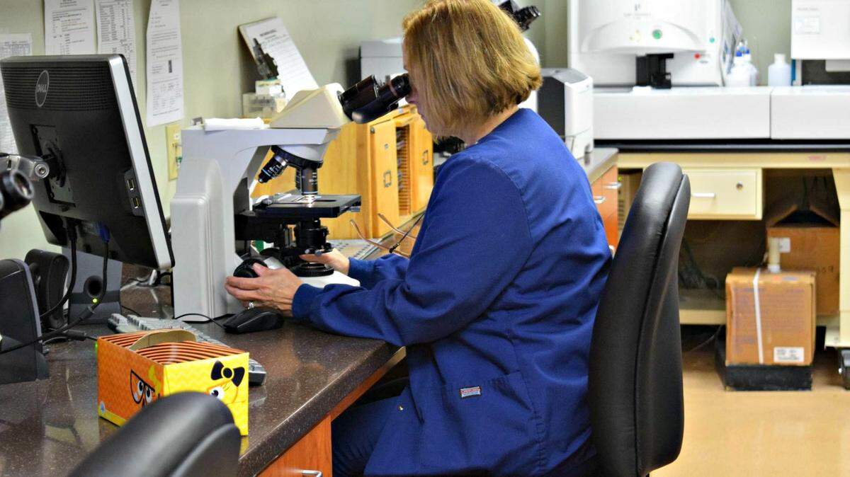 SINGING RIVER HEALTH SYSTEMSMedical laboratory professionals at Singing River Health Systems process more than 100,000 tests a day in South Mississippi.