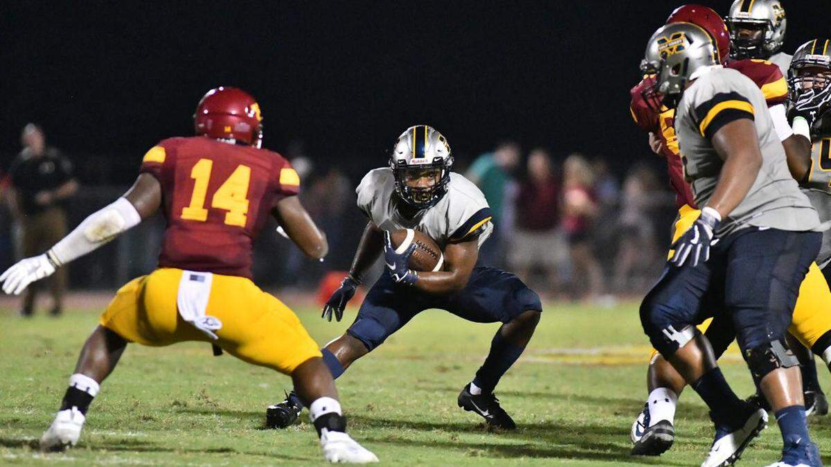 Gulf Coast could not create enough offense in its game against Jones, losing 16-13 on Thursday, Sept. 20, 2018.