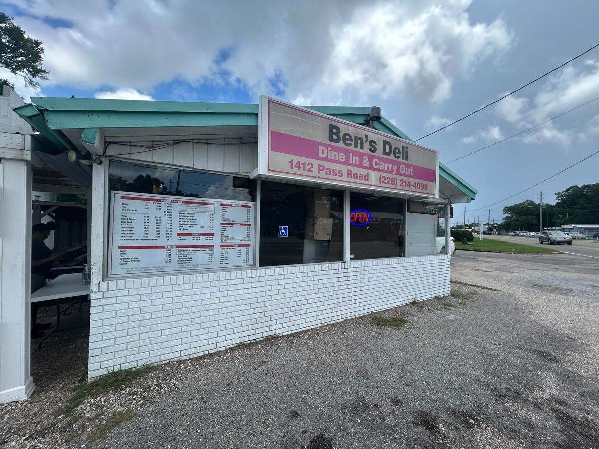 Ben’s Deli on Pass Road in Gulfport, Mississippi.