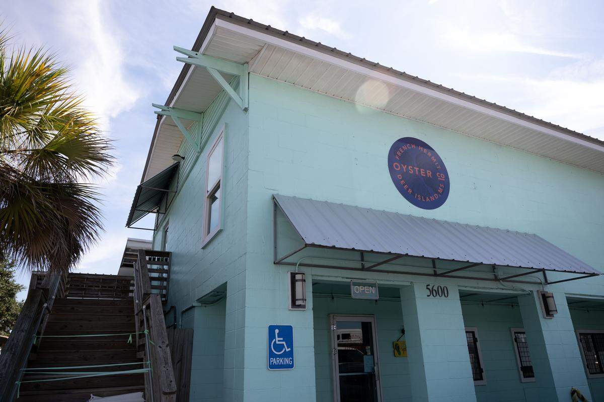 French Hermit Oyster Co. opens Friday in Ocean Springs. Customers can shuck their own oysters and eat them outdoors overlooking the bayou.