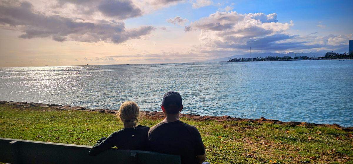 Wendy Figer posted this photo on Facebook in October after she and husband Rich Figer returned from M.D. Anderson in Houston, where she learned that her chemotherapy treatment for gastric cancer was no longer working. “There are a lot of unknowns right now,” she wrote in her update, “but one thing I do know — our Ultimate Healer already has the plan. I have faith and trust Him completely.“