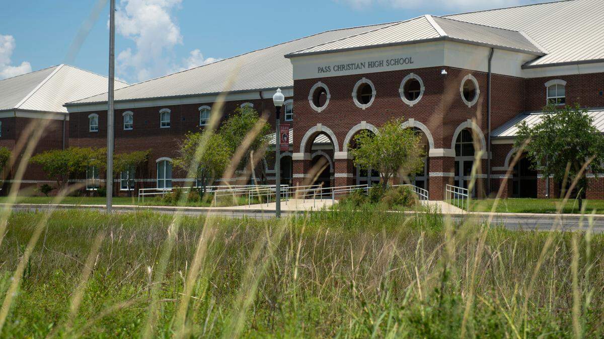 Pass Christian High School in Pass Christian on Tuesday, July 12, 2022.