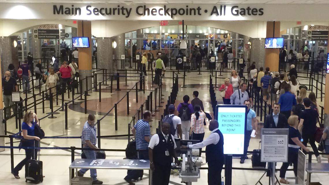 A retired Atlanta police officer has been fired after a fight with an “intoxicated” passenger at Hartsfield-Jackson Atlanta International Airport on Aug. 2, authorities said.