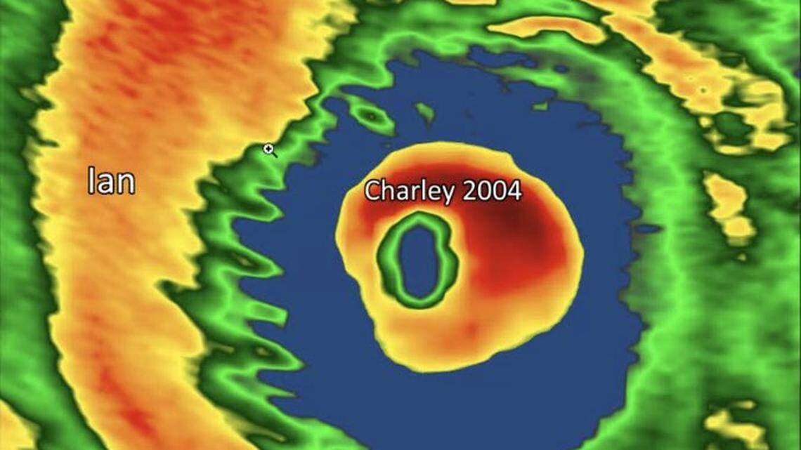 Hurricane Charley would fit inside of Ian’s eye as ‘catastrophic’ Cat 4 ravages Florida