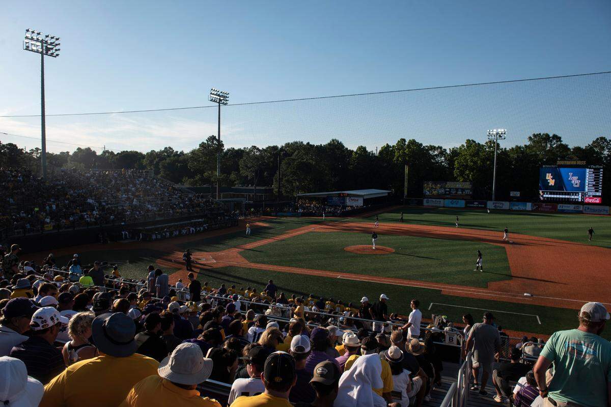 Southern Miss pitches in the 2nd inning against LSU during Game Four of NCAA Regionals at Pete Taylor Park in Hattiesburg on Saturday, June 4, 2022.