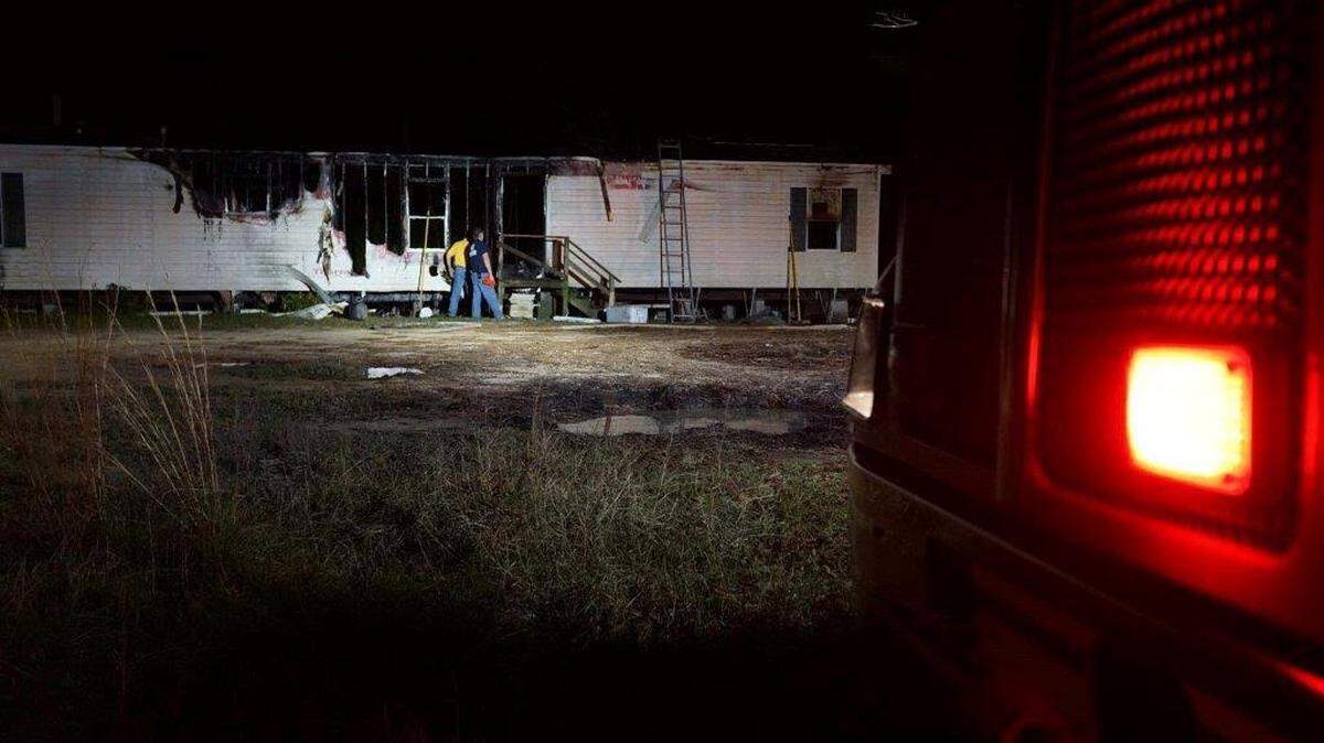 PAT SULLIVAN 
 Firefighters from Lizana, Saucier, and the Harrison County Fire Service responded to a trailer fire on Herman Ladner Road.