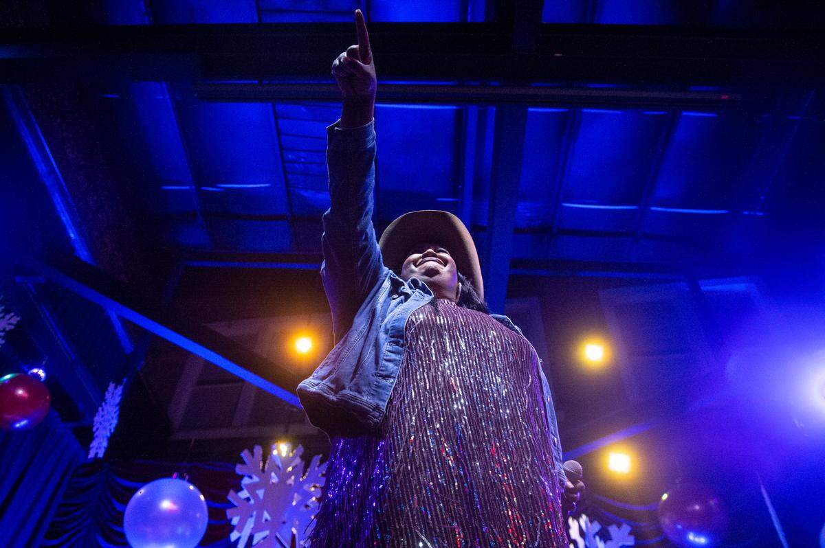 Danica Hart of Chapel Hart during Chapel Hart’s peformance at Ground Zero Blues Club in Biloxi on Wednesday, Nov. 30, 2022.