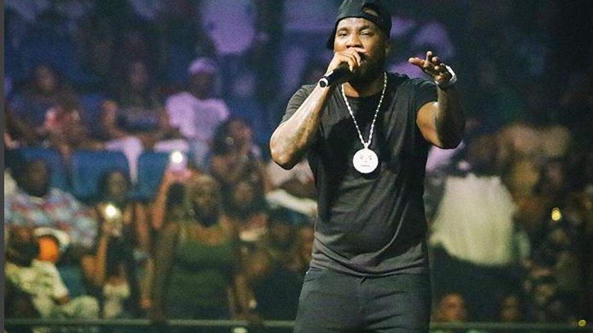 Jeezy performs during the Gulf Coast Spring Fest on Saturday, April 14, 2018, in Biloxi, Mississippi.