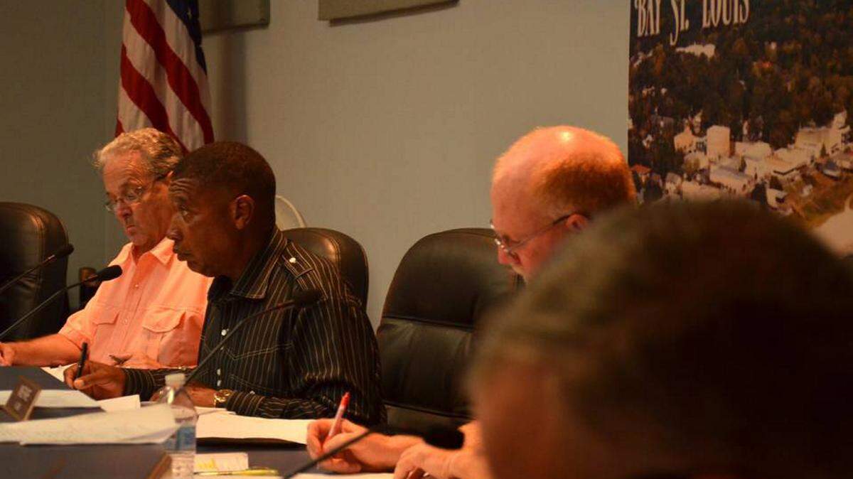 JUSTIN MITCHELL/SUN HERALD 
 Some city council members took issue with Mayor Les Fillingame's administration Tuesday after they discovered city employees' life and dental insurance coverage was terminated in October for lack of payment.