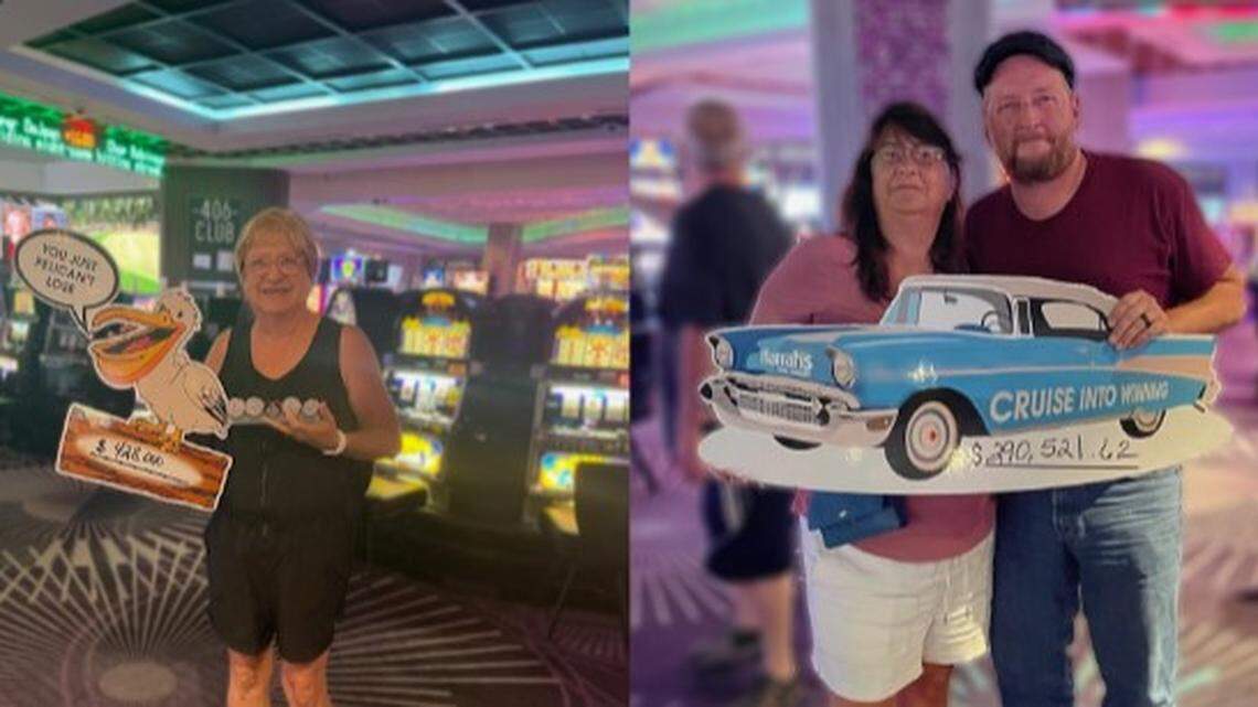 Make that 12 jackpots won at Biloxi area casinos since March. Here are the latest two