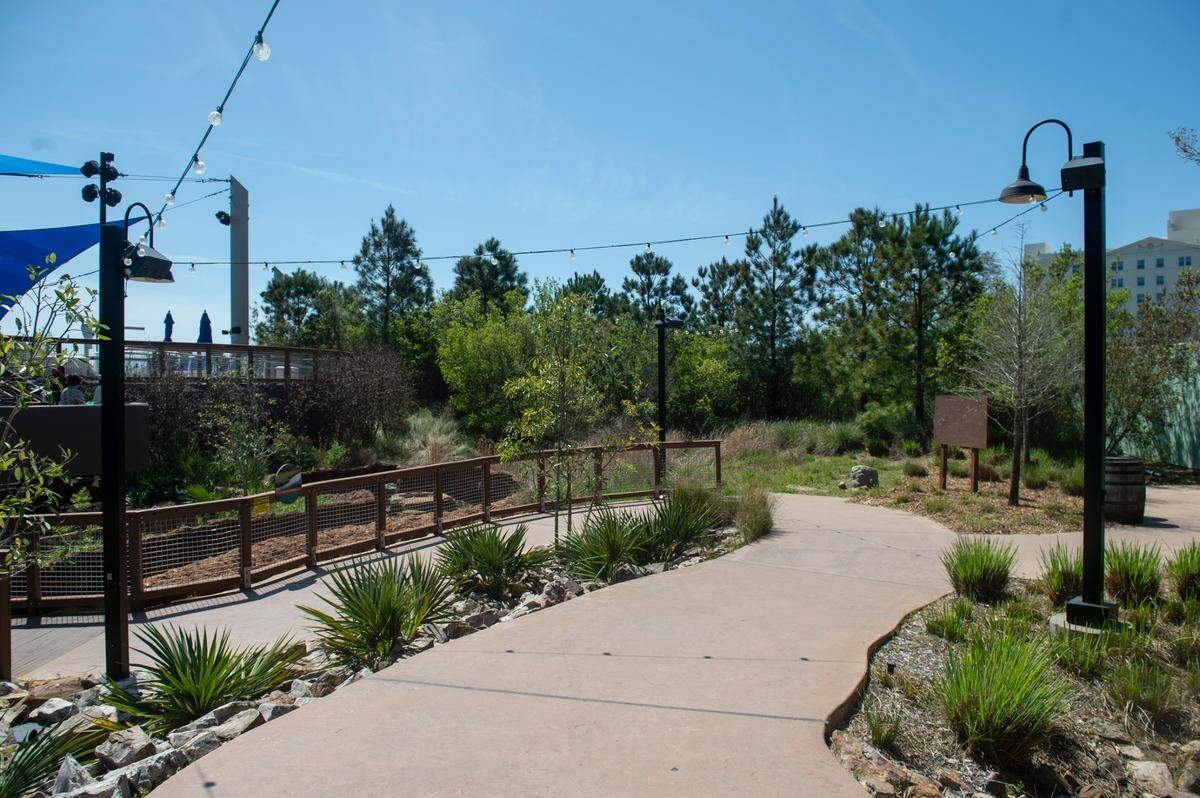 What will eventually be the site of a future penguin exhibit at the Mississippi Aquarium on Saturday, March 22, 2025.