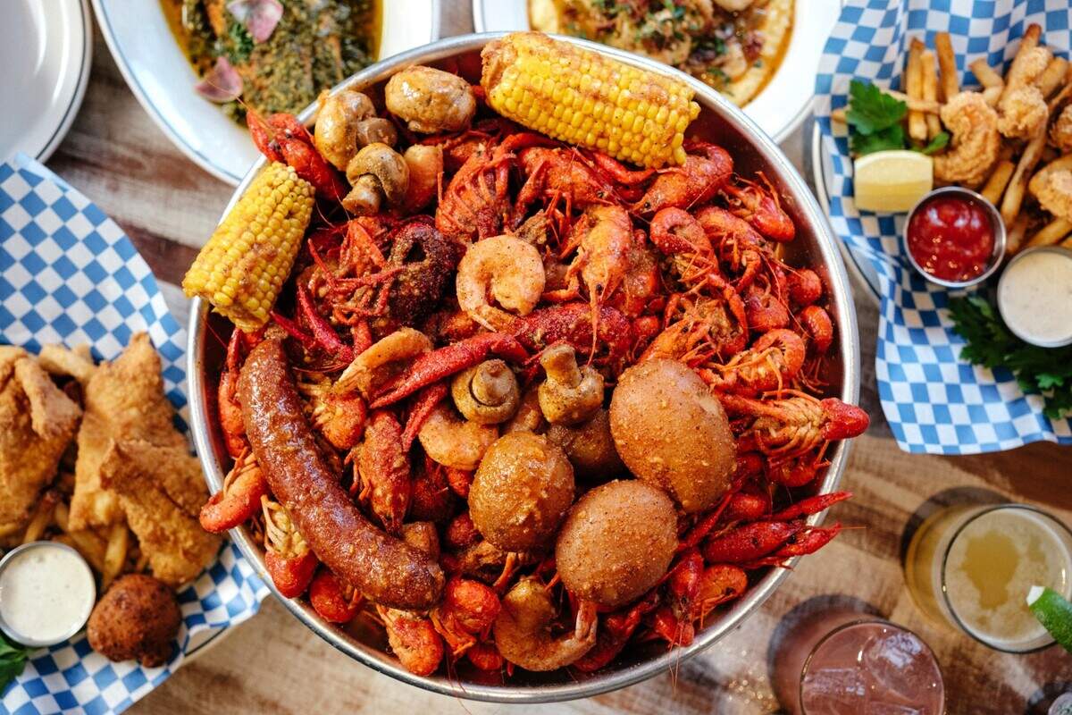 Josephine’s Gulf Coast Tradition restaurant in Houston gives customers seafood boil and other Gulf Coast favorites. Executive Chef Lucas McKinney grew up fishing and cooking seafood in Ocean Springs.