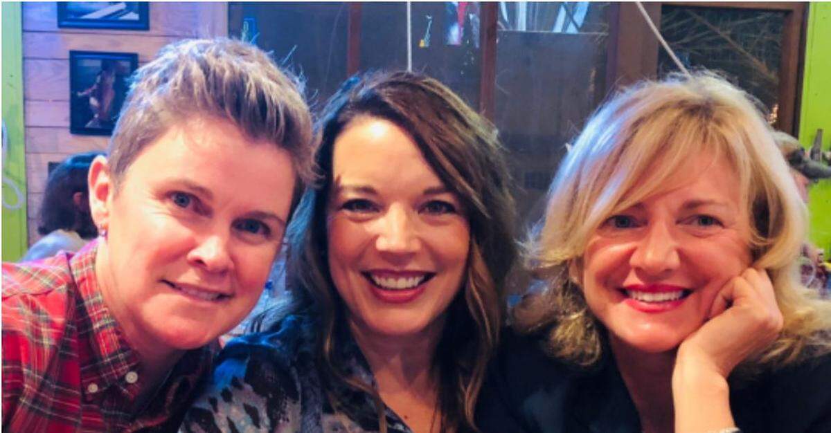 Working to bring Grand Bend Tennis Retreat to Bay St. Louis are, from left: Terri Sisk, director of tennis, Karen Sutzer, wellness coach, and Cindy Hart, sales and marketing.