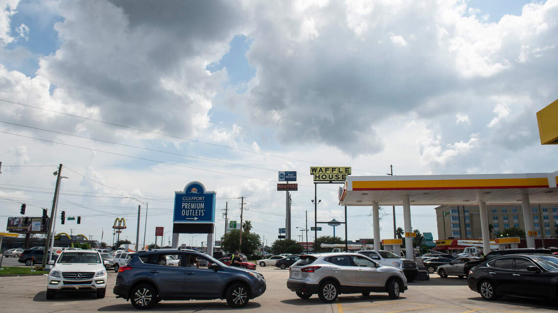 ‘New Orleans is here.’ Louisianians come to MS Coast to get gas after Hurricane Ida